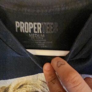 Marilyn Manroe  Classic Navy Short Sleeve Tee